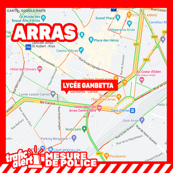 Attaque au couteau au lycée Gambetta à Arras