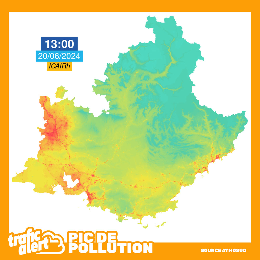 Pic de pollution en PACA