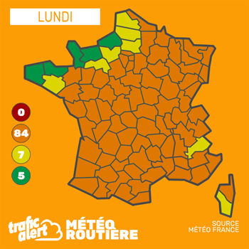Vigilance canicule extension prévue