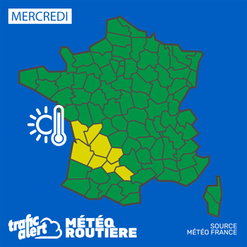 Vigilance météo jaune liée à la canicule