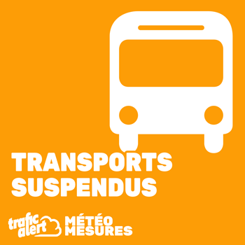 Suspension des transports
